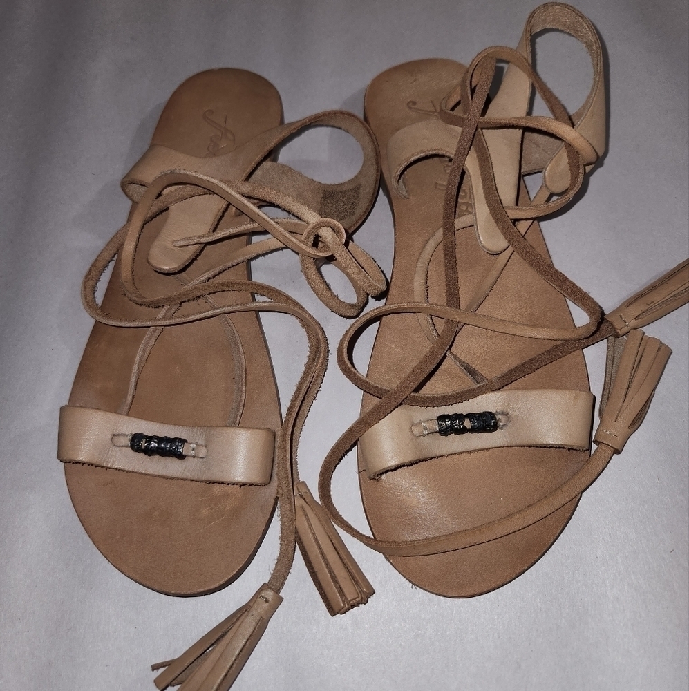 Bryn Marr Wrap Sandal Free People sz 39